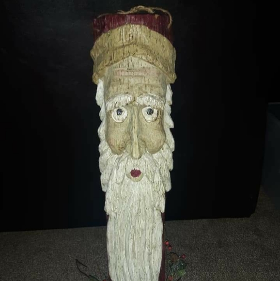 Adorable unique country hanging santa - Picture 3 of 5